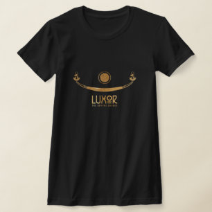 Luxor Sphinxallee Goldene Khufus-Schiff T-Shirt