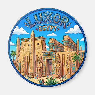 Luxor-Tempel Ägypten Magnet