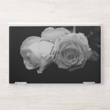 Luxueuse peau d'ordinateur portable White Rose HP