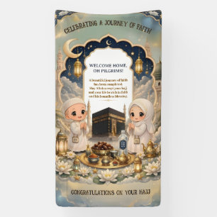 Luxuriös süßer Hajj Mabroor Banner