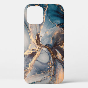 Luxuriöse abstrakte Flüssigkunstmalerei in Alkohol Case-Mate iPhone Hülle