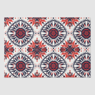 Luxuriöse Beige "Cosmic Interlock" Muster Gewebe Seidenpapier