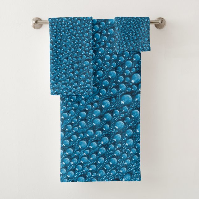 Luxuriöse Blasen-Tropfen Badhandtuch Set (Insitu)