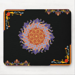 Luxuriöse Blumenmousepad Mousepad