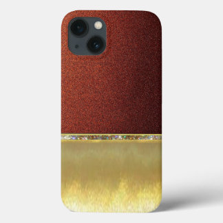 Luxuriöse Coole Gold Sparkle Design Fall Case-Mate iPhone Hülle