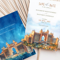 Luxuriöse Dubai Atlantis Der Palm Save the Date