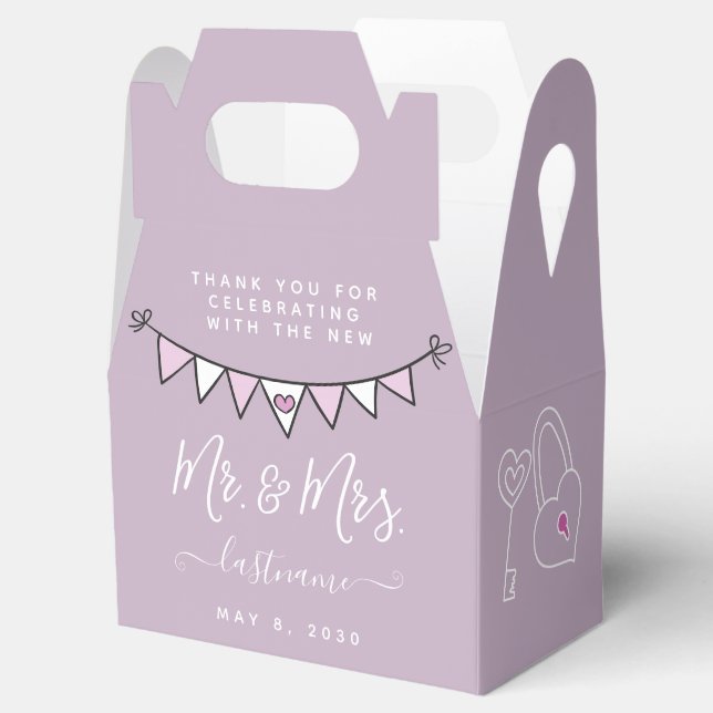Luxuriöse Gastgeschenke Hochzeiten bevorzugen Boxe Geschenkschachtel (Geöffnet)