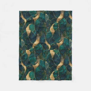 Luxuriöse geometrische Abstrakt Fleece Blanket