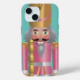 Luxuriöse glänzende rosa Muskatnuss Traditionelles Case-Mate iPhone Hülle