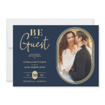 Luxuriöse Golden Oval Rahmen Charmantes Foto Hochz