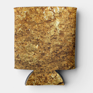 Luxuriöse goldene Textur, 3D Illustration. Dosenkühler