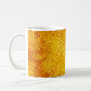 Luxuriöse goldene Textur, abstrakter Hintergrund. Kaffeetasse