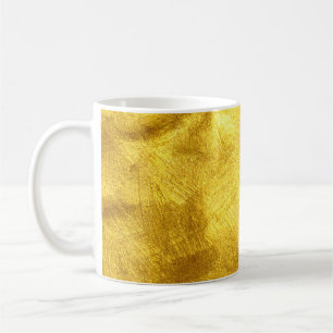 Luxuriöse goldene Texturdesign Kaffeetasse