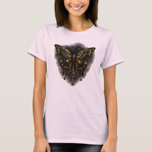 Luxuriöse gotische Butterfly-Dunkelmode-Ästhetik D T-Shirt