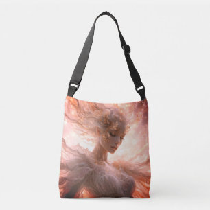 Luxuriöse himmlische feminine Kunst Tragetaschen Mit Langen Trägern