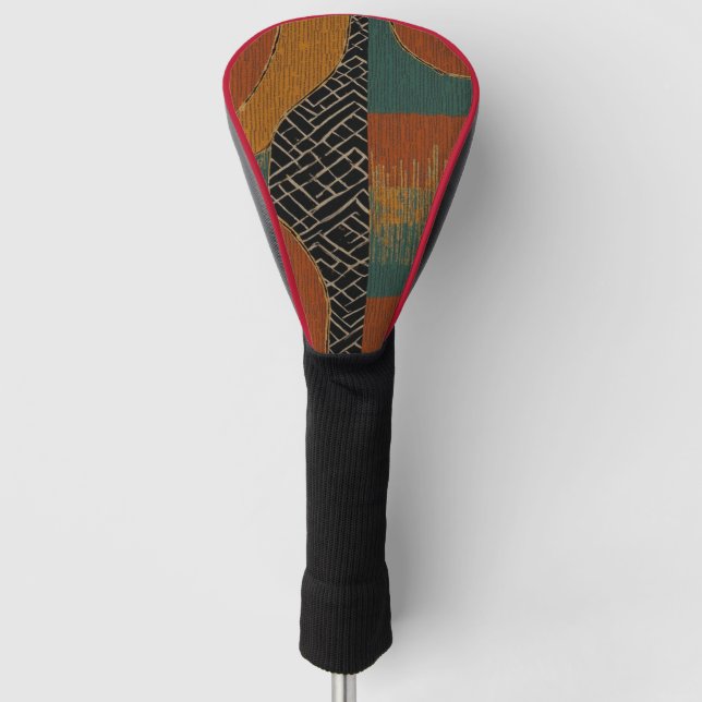 Luxuriöse Insel Afrikanische Karibik Golf Headcover (Vorderseite)