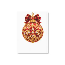 Luxuriöse, juwelenbesetzte Weihnachtsornament-Desi