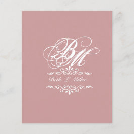 Luxuriöse klassische Elegansuit Monogram