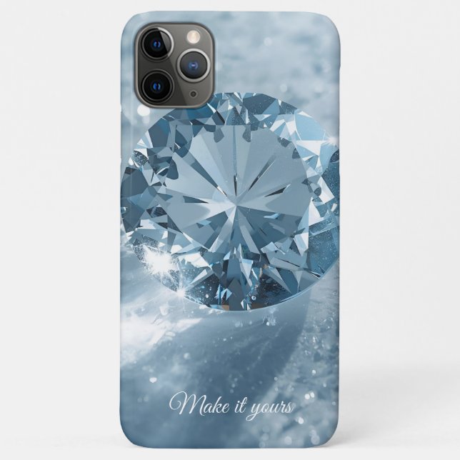 Luxuriöse Kristallhandbuchung - Add Your Loved One Case-Mate iPhone Hülle (Rückseite)