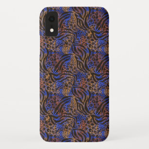 Luxuriöse Leopard- und Zebra-Druckmuster Case-Mate iPhone Hülle