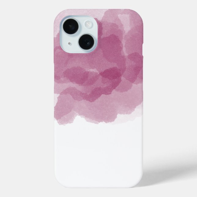 Luxuriöse Lila Wine Magic Rose Abstrakte Kunst Case-Mate iPhone Hülle (Rückseite)