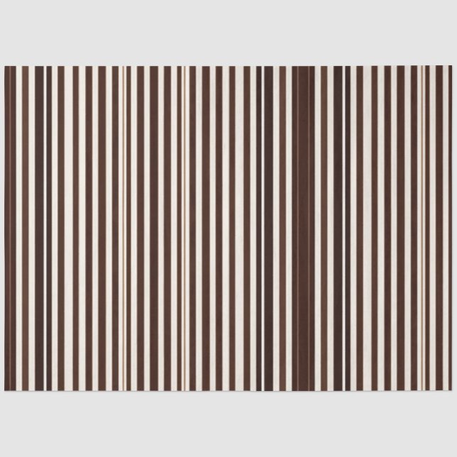Luxuriöse Linen Moderne Braun-White Texture Collec Seidenpapier (Vorderseite)