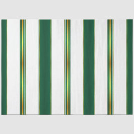 Luxuriöse Linen Trendy Green Gold Texture Collecti Seidenpapier