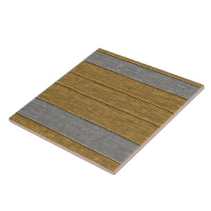 Luxuriöse Linen Trendy Silver Gold Texture Collect Fliese