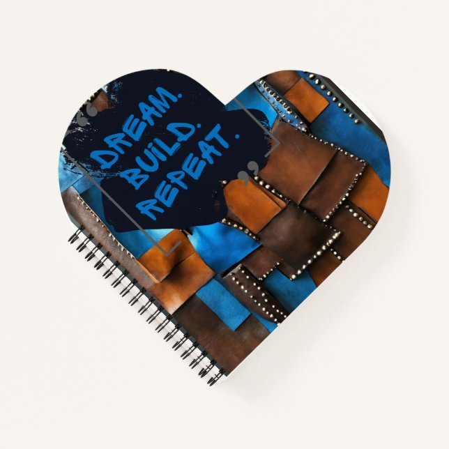 Luxuriöse Mixed Media zum afrikanischen Kulturerbe Notizbuch (Vorderseite)