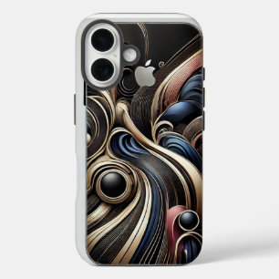 Luxuriöse moderne Abstrakt Art Apple iPhone 16 Zur Hülle