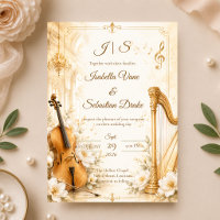 Luxuriöse musikalische Eleganz Hochzeit