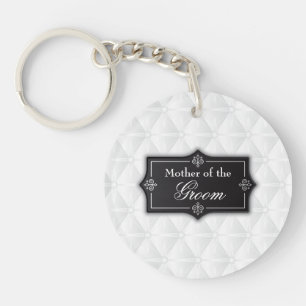 Luxuriöse Mutter des Groom Wedding Schlüsselanhäng Schlüsselanhänger