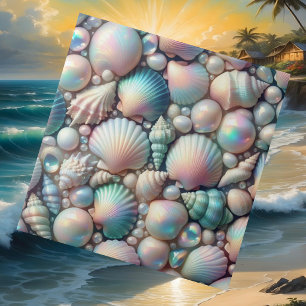 Luxuriöse nautische Dekoration Opal Seashells Be Fliese