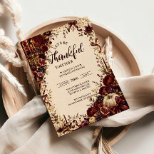 Luxuriöse opulente Thanksgiving-Soiree