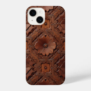 Luxuriöse Rich Mahogany iPhone Case iPhone 14 Hülle