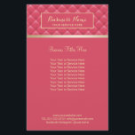 Luxuriöse rosa gequiltete moderne Goldbeauty Salon Flyer<br><div class="desc">Luxuriöse rosa gesteppte moderne Gold Beauty Salon Wellness-Center Broschüren.</div>
