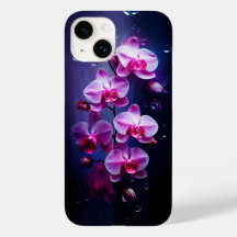 Luxuriöse rosa Orchid-Blume
