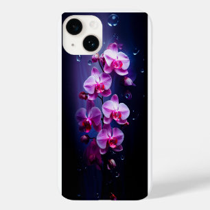 Luxuriöse rosa Orchid-Blume Case-Mate iPhone 14 Hülle