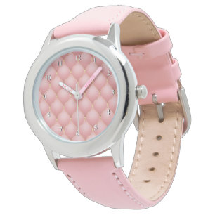Luxuriöse Rosa Rose Gold Diamant Tuflische Uhr