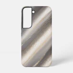Luxuriöse Silver and Gold Phone Case Samsung Galaxy Hülle
