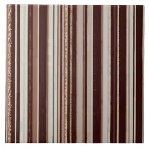 Luxuriöse Trendy Brown White Linen Texture Collect Fliese