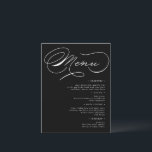 Luxuriöse Typografy Wedding Menu Card Einladung<br><div class="desc">Unsere Kollektion "Luxuriöse Typografie" verfügt über ein schönes, individuelles Kalligrafieschrift mit reichhaltigen Wirbel in farbigen Imitaten und einer passenden doppelten Folienabdeckung. Das ganze Skript für die Anpassung ist in einem eleganten Serif-Schriftart. Sie können wählen, ob Sie die Imitat-Folie für ein komplettes Set mischen und abgleichen möchten und zwischen so vielen...</div>