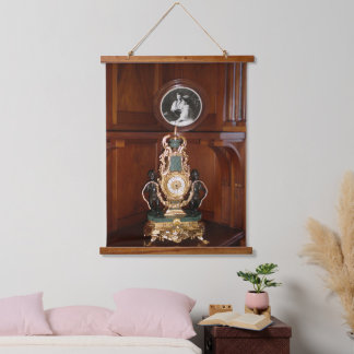 Luxuriöse Uhr im Königsraum Livadia Palast Wandteppich Mit Holzrahmen