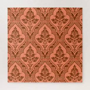 Luxuriöse Vintage-Damask-Nahtlose Textur