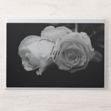 Luxuriöse White Rose HP Laptop Skin