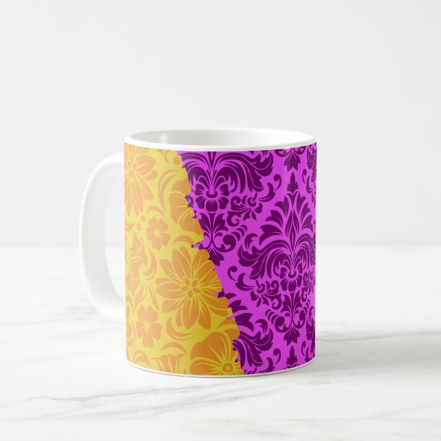 Luxuriöse Zierelemente Kaffeetasse (Vorderseite Links)