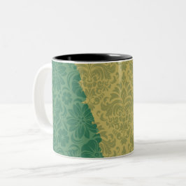 Luxuriöse Zierelemente Zweifarbige Tasse