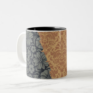 Luxuriöse Zierelemente Zweifarbige Tasse
