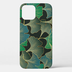 Luxuriöser goldener Ginkgo, Vintage-Kunst. Case-Mate iPhone Hülle