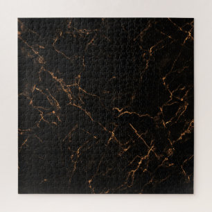 Luxuriöser schwarzer Marmor: Elegante Textur